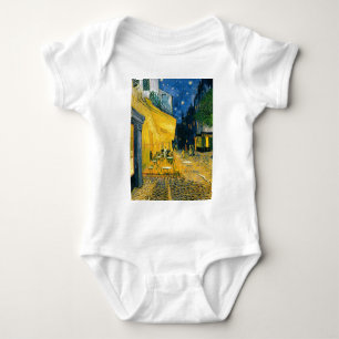 Body Para Bebé Terraza del café de Vincent van Gogh el  , Place