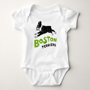 Body Para Bebé Terrier de Boston