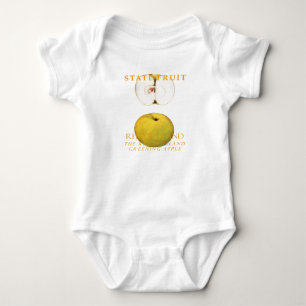 Body Para Bebé Territorio de Rhode Island Fruta El Rhode Island 
