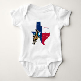 Body Para Bebé Texas Cowgirl
