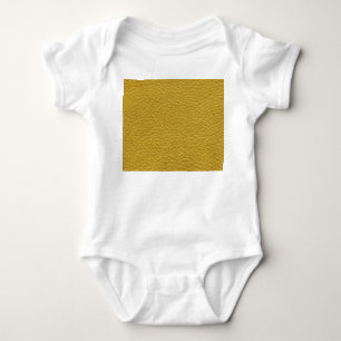 Body Para Bebé Textura de cuero amarillo Seamless Closeup