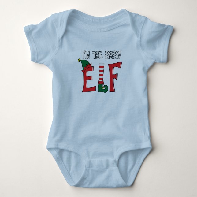 Body Para Bebé The Baby Elf Family Matching Christmas Pajama Gift (Anverso)