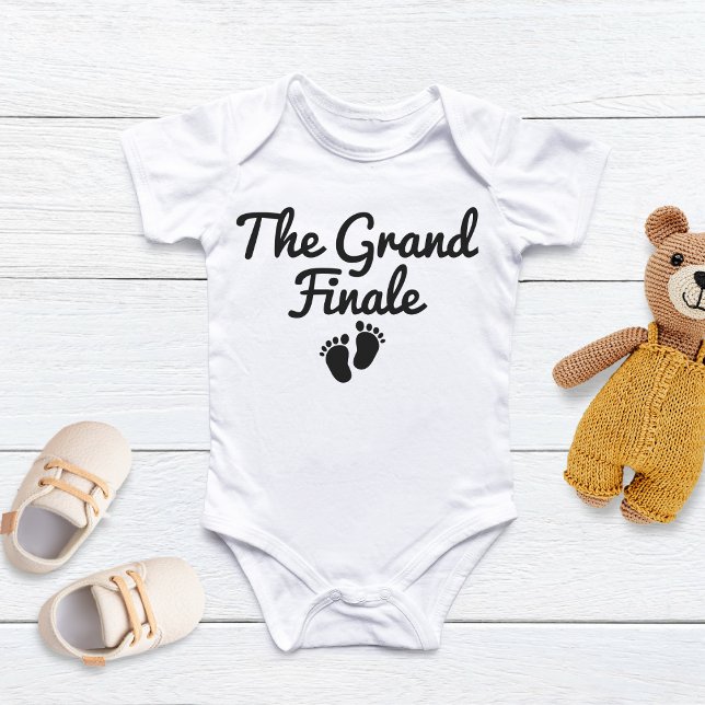 Body Para Bebé The Grand Finale Last Baby Pregnancy Announcement  (Subido por el creador)