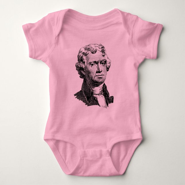 Body Para Bebé Thomas Jefferson (Anverso)