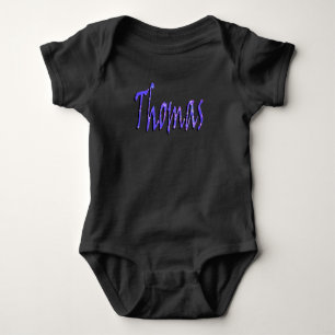 Body Para Bebé Thomas, Nombre, Logo, Bodysuit de bebé