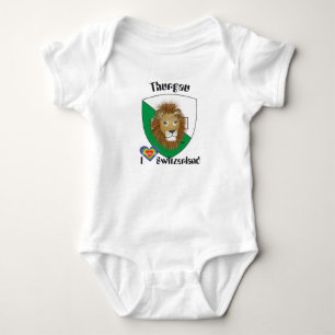 Body Para Bebé Thurgau - Schweiz - Suisse - Camiseta Svizzera