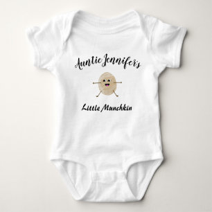 Body Para Bebé Tía recién nacida pequeña Munchkin sobrina sobrina