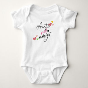 Body Para Bebé Tía regalo de ropa de bebé para mi amigo