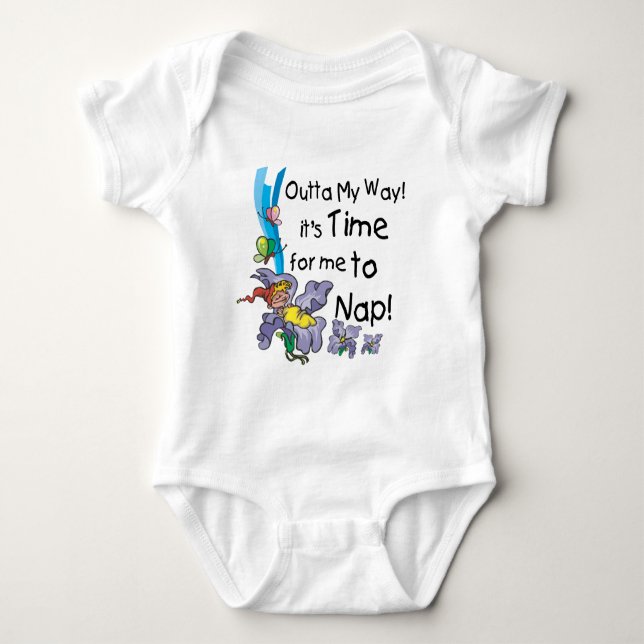 Body Para Bebé Tiempo de Nap (Anverso)