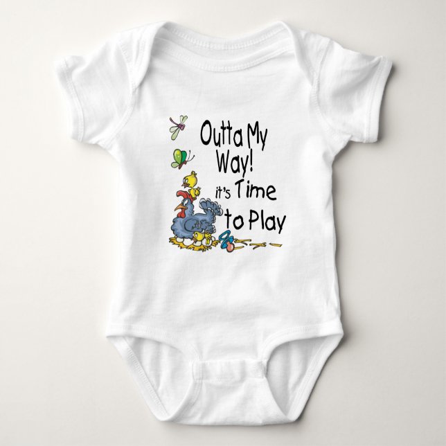 Body Para Bebé Tiempo de reproducción (Anverso)