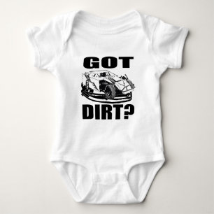 Body Para Bebé ¿Tienes Tierra? Carreras de Dirt Modified