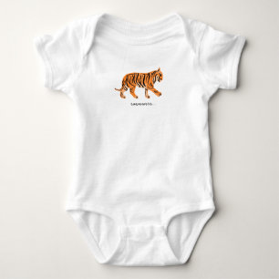 Body Para Bebé Tigre