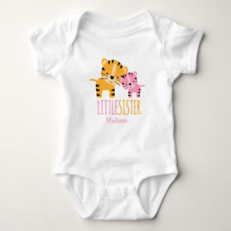 Body Para Bebé Tigre de hermanita pequeña