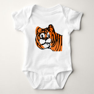 Body Para Bebé Tigre gracioso