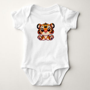 Body Para Bebé Tigre lindo