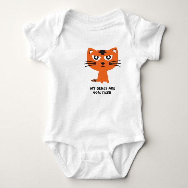 Body Para Bebé ¡Tigre para el bebé! (Anverso)