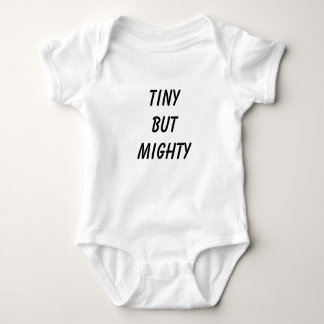 Body Para Bebé Tiny But Mighty Cute Funny Baby Bodysuit