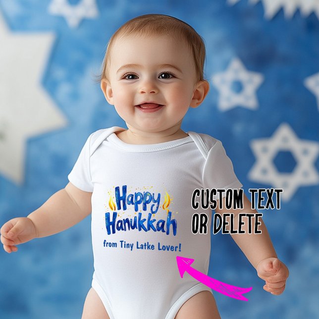 Body Para Bebé Tiny Latke Lover Bodysuit 🕎 🎉 (Tiny Latke Lover Bodysuit 🕎🎉)
