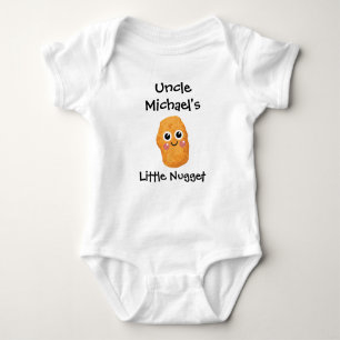 Body Para Bebé Tío Nombre Pequeño Nugget