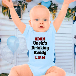 Body Para Bebé Tío personalizado bebe amigo