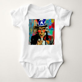 Body Para Bebé Tío Sam