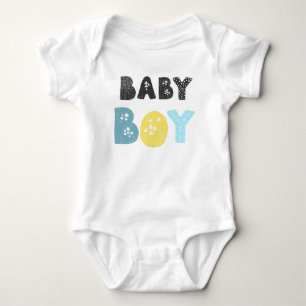 Body Para Bebé Tipografía de niño pequeño