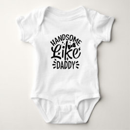 Body Para Bebé Tipografía Hijo de Cool Daddy