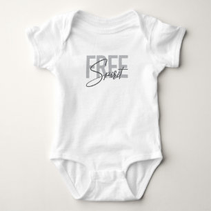 Body Para Bebé Tipografía moderna, simple, fresca de espíritu lib