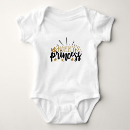 Body Para Bebé Tipografía Princesa de Mamá