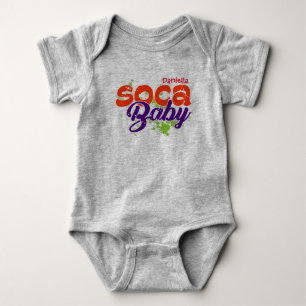 Body Para Bebé Tipografía Soca Baby