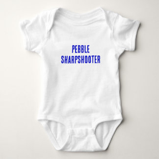 Body Para Bebé Tiroteo de Pebble - traje de bebé azul