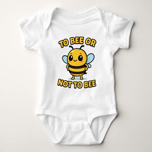Body Para Bebé To bee or not to bee (Anverso)