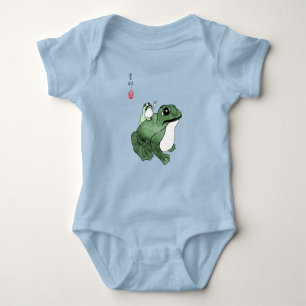 Body Para Bebé Toad de rana japonesa grande del siglo XIX