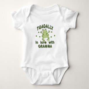 Body Para Bebé TOADALMENTE Amo Gramma Frog