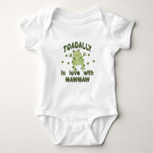 Body Para Bebé TOADALMENTE Amo MawMaw Frog
