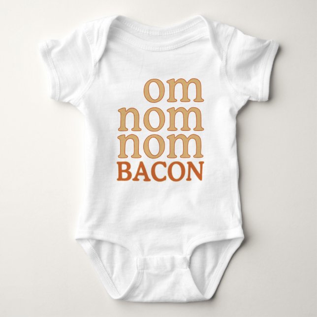 BODY PARA BEBÉ TOCINO DE OM NOM NOM (Anverso)