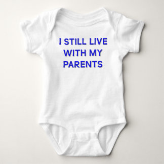 Body Para Bebé Todavía Vivo Con Mis Padres Romper Divertido Creep