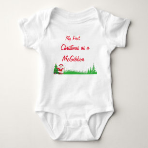 Body Para Bebé Toddler My First Christmas Bodysuit