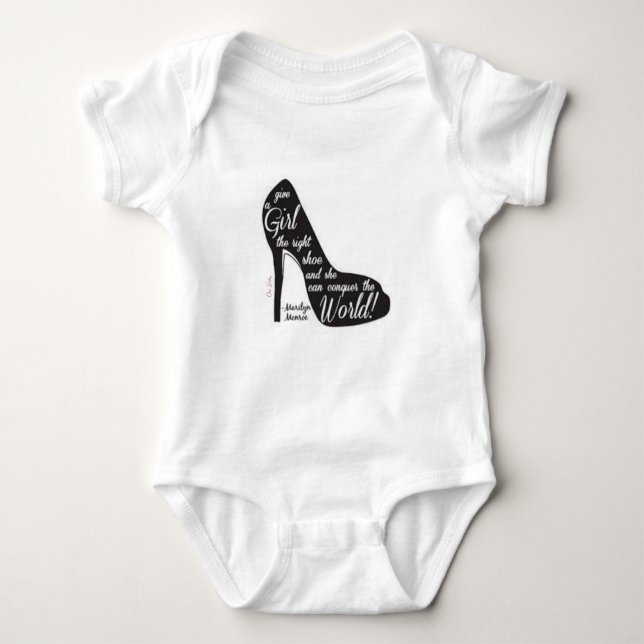 Body Para Bebé todo lo que un chica necesita (Anverso)