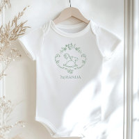 Toile de Jouy vintage Rockefeller Sage Green