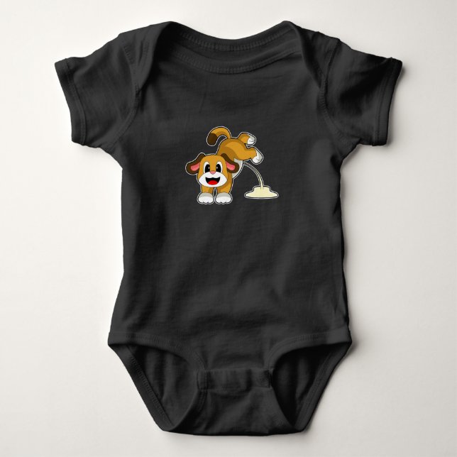 Body Para Bebé Toilet de perro (Anverso)