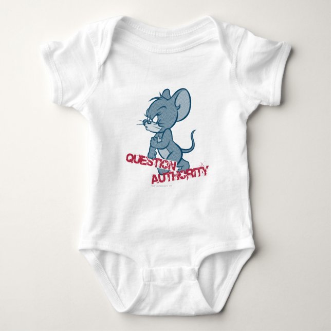 Body Para Bebé Tom and Jerry Tough Mouse 2 (Anverso)