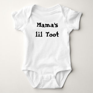 Body Para Bebé Toque de bocina del lil de la mamá