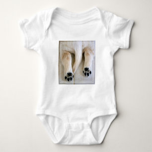 Body Para Bebé Toques de cachorro de Golden Retriever