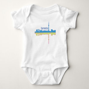 Body Para Bebé Toronto Skyline v1