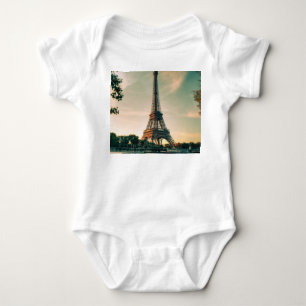 Body Para Bebé Torre Eiffel arrojar almohada