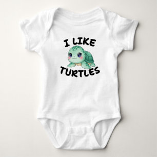 Body Para Bebé Tortuga