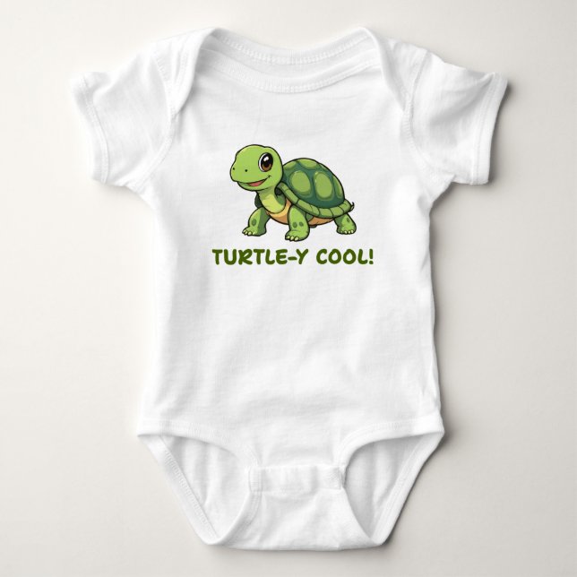 Body Para Bebé Tortuga (Anverso)
