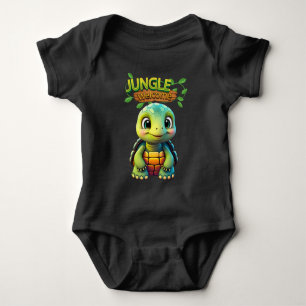 Body Para Bebé Tortuga bebé adorable tortuga bebé fauna silvestre