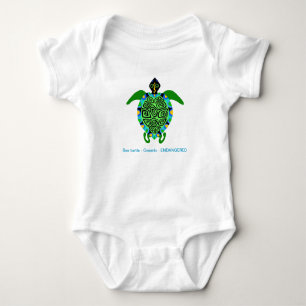 Body Para Bebé Tortuga de mar cutáneo - Amante animal -